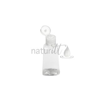 DEPRESIBLE PIRAMIDAL PET CRISTAL 30 ML TAPA NATURAL