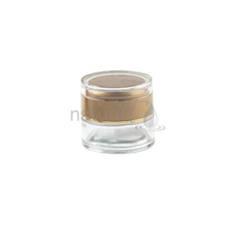 TARRO POMADERO LX LISA 30 GR TAPA ORO CON LINER