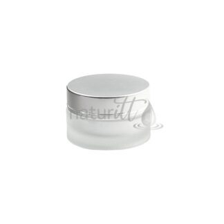 TARRO POMADERO LX MATE 30 GR TAPA PLATA CON LINER