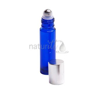 ROLL-ON INDUSTRIAL 10 ML AZUL TAPA PLATA