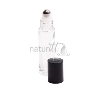 ROLL-ON INDUSTRIAL 10 ML NATURAL TAPA NEGRO