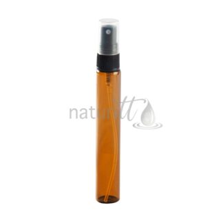 ATOMIZADOR PLUMA VIAL 10 ML VIDRIO AMBAR TAPA NAT