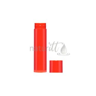 LIPSTICK BALSAMO ROJO PLÁSTICO 6 GR CON TAPA