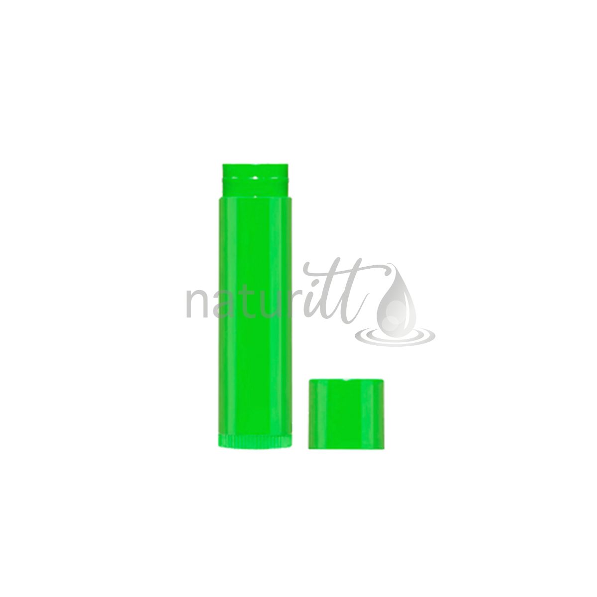 LIPSTICK BALSAMO VERDE PLÁSTICO 6 GR CON TAPA