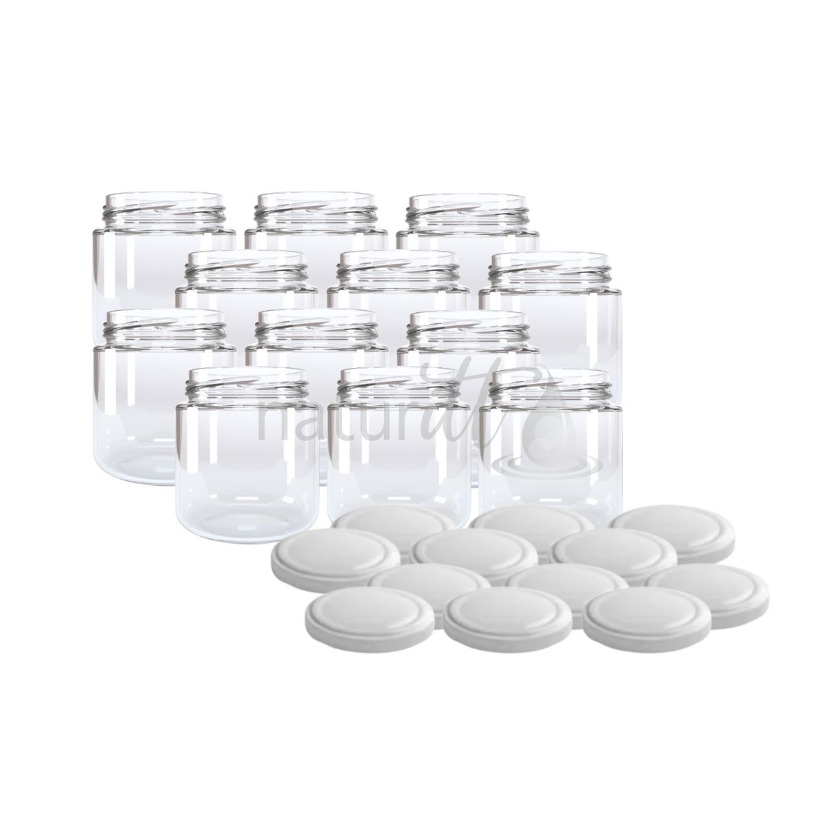 TARRO PIMIENTO 120 ML TAPA BLANCO 12 PK