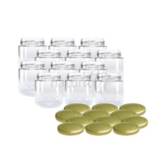 TARRO PIMIENTO 120 ML TAPA ORO 12 PK