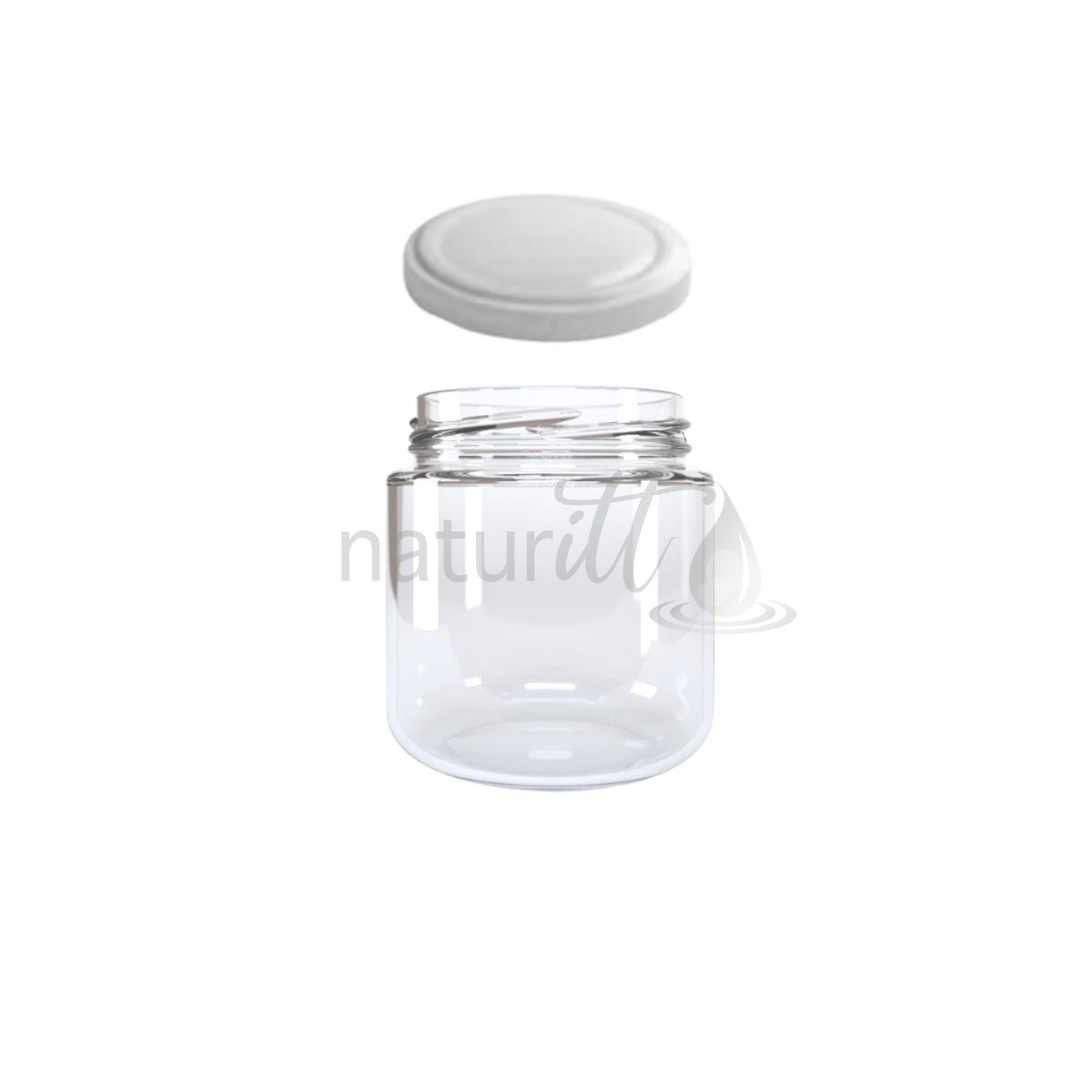 TARRO CONSERVA PIMIENTO 210 ML TAPA BLANCO